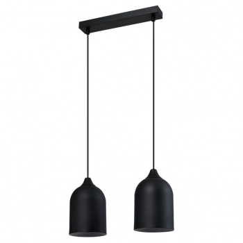 Nilo lampa wisząca 2xGU10 czarna LP-0110/2L BK Light Prestige