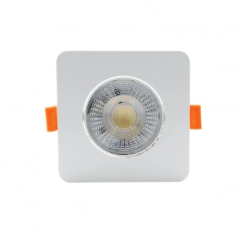 Plus ruchome oczko podtynkowe LED 3W, 5W, 7W 622lm białe CCT LP-1506/1RS WH Square Light Prestige
