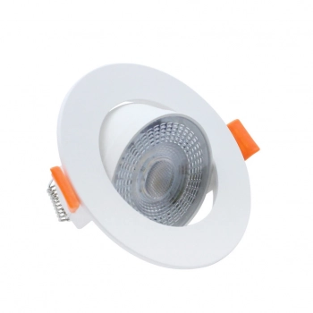 Plus ruchome oczko podtynkowe LED 3W, 5,W 7W, 622lm białe CCT LP-1506/1RS WH Light Prestige