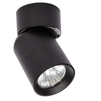 Pointa 1 lampa sufitowa 1xGU10 czarna LP-6398/1WS BK Light Prestige