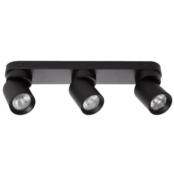 Pointa 3 lampa sufitowa 3xGU10 czarna LP-6398/3WS BK Light Prestige