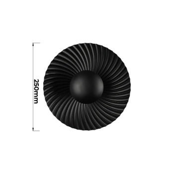 Sola kinkiet 1xG9 czarny LP-0105/1W BK