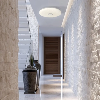 Solaro 26cm lampa sufitowa LED 12W 1033lm 4000K LP-5490/1C-26 WH