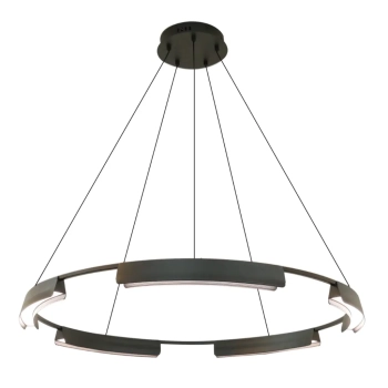 Tura 60 lampa wisząca LED 36W 4243lm CCT LP-9786/1P 60cm BK Light Prestige