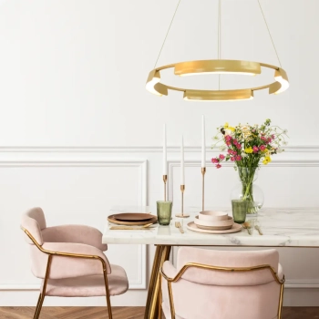 Tura 60 lampa wisząca LED 36W 4243lm CCT LP-9786/1P 60cm GD