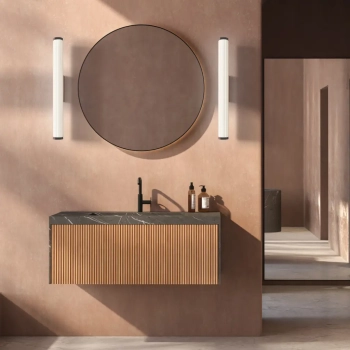 Vena 45 kinkiet IP44 LED 8W 1361lm CCT LP-1010/1W-45 BK