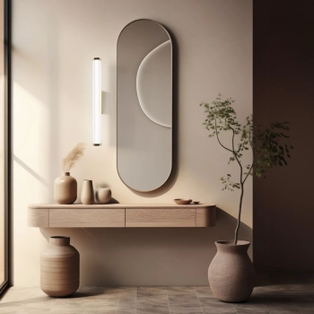 Vena 45 kinkiet IP44 LED 8W 1361lm CCT LP-1010/1W-45 GD