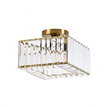 Vetro lampa sufitowa 1xE27 złota LP-2910/1C GD square Light Prestige