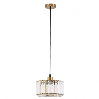 Vetro lampa wisząca 1xE27 złota LP-2910/1P GD round Light Prestige