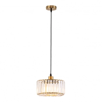 Vetro lampa wisząca 1xE27 złota LP-2910/1P GD round Light Prestige