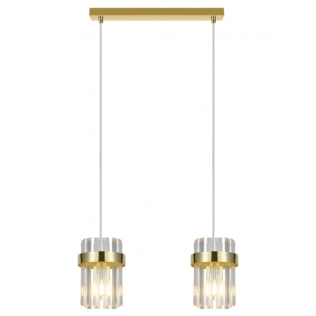Vetro lampa wisząca 2xE14 złota LP-2910/2L GD Light Prestige