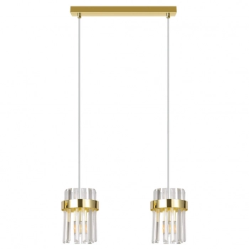 Vetro lampa wisząca 2xE14 złota LP-2910/2L GD Light Prestige
