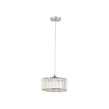 Vetro lampa wisząca 1xE27 chrom LP-2910/1P CH round Light Prestige