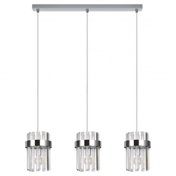 Vetro lampa wisząca 3xE14 chrom LP-2910/3L CH Light Prestige