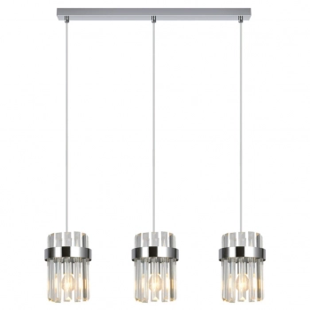 Vetro lampa wisząca 3xE14 chrom LP-2910/3L CH Light Prestige