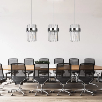 Vetro lampa wisząca 3xE14 chrom LP-2910/3L CH