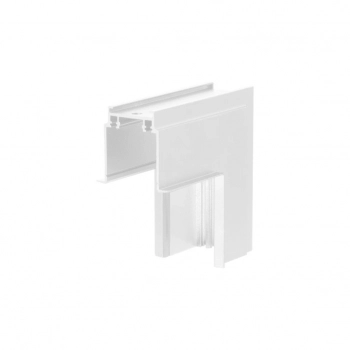 Łącznik L sufit-ściana podtynkowy Magnetic Slim 24V biały LP-656-MAG SLIM L RS kąt WH Light Prestige