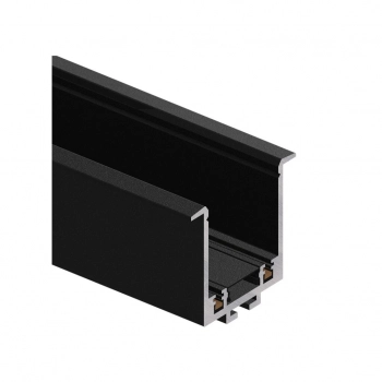 Łącznik L RS podtynkowy Magnetic Slim 24V czarny LP-656-MAG SLIM łącznik L RS BK Light Prestige