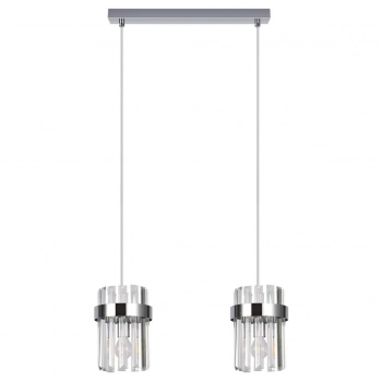 Vetro lampa wisząca 2xE14 chrom LP-2910/2L CH Light Prestige