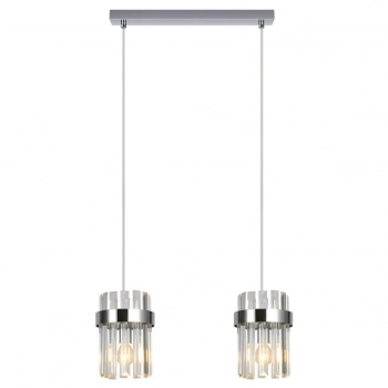 Vetro lampa wisząca 2xE14 chrom LP-2910/2L CH Light Prestige