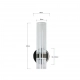 Ambiente kinkiet LED 6W 804lm CCT grafitowy LP-1510/1W GR
