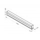 Geometric System New moduł LED 30cm 4000K LP-0209/1M 30CM 4K