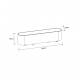 Lumo Magnetic Slim 24V LED 6W 198lm 3000K  biały LP-646-MAG SLIM 6W 3WH Light Prestige