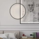 Mirror lampa wisząca IP44 LED 47W 5230lm CCT czarna LP-999/1P L BK CCT