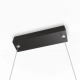 Mirror lampa wisząca IP44 LED 47W 5230lm CCT czarna LP-999/1P L BK CCT