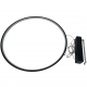 Mirror lampa wisząca IP44 LED 47W 5230lm CCT czarna LP-999/1P L BK CCT