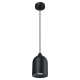 Nilo lampa wisząca 1xGU10 czarna LP-0110/1P BK Light Prestige