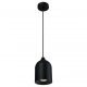 Nilo lampa wisząca 1xGU10 czarna LP-0110/1P BK Light Prestige