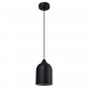Nilo lampa wisząca 1xGU10 czarna LP-0110/1P BK Light Prestige