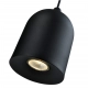Nilo lampa wisząca 1xGU10 czarna LP-0110/1P BK