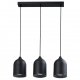 Nilo lampa wisząca 3xGU10 czarna LP-0110/3L BK Light Prestige