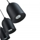Nilo lampa wisząca 3xGU10 czarna LP-0110/3L BK