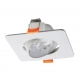 Plus ruchome oczko podtynkowe LED 3W, 5W, 7W 622lm białe CCT LP-1506/1RS WH Square Light Prestige