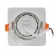 Plus ruchome oczko podtynkowe LED 3W, 5W, 7W 622lm białe CCT LP-1506/1RS WH Square Light Prestige