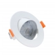 Plus ruchome oczko podtynkowe LED 3W, 5,W 7W, 622lm białe CCT LP-1506/1RS WH Light Prestige