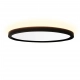 Pryzma 28cm lampa sufitowa IP24 LED 16W, 20W, 24W 3097lm CCT czarna LP-1707/1C-28 BK