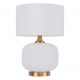 Tamiza lampka stołowa 1xE27 biała LP-1515/1T small white Light Prestige