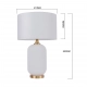 Tamiza lampka stołowa 1xE27 biała LP-1515/1T big white