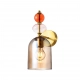 Tropea kinkiet 1xE27 bursztynowy LP-2004/1W AM Light Prestige