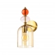Tropea kinkiet 1xE27 bursztynowy LP-2004/1W AM Light Prestige