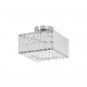 Vetro lampa sufitowa 1xE27 chrom LP-2910/1C CH square Light Prestige