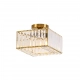 Vetro lampa sufitowa 1xE27 złota LP-2910/1C GD square Light Prestige