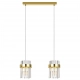 Vetro lampa wisząca 2xE14 złota LP-2910/2L GD Light Prestige