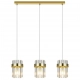 Vetro lampa wisząca 3xE14 chrom LP-2910/3L GD Light Prestige