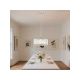 Vetro lampa wisząca 1xE27 chrom LP-2910/1P CH round