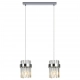 Vetro lampa wisząca 2xE14 chrom LP-2910/2L CH Light Prestige